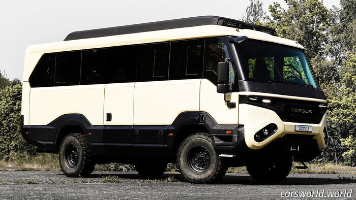 Monster Off-Road Bus Conceals an Interior That Outshines Hotels | Carscoops